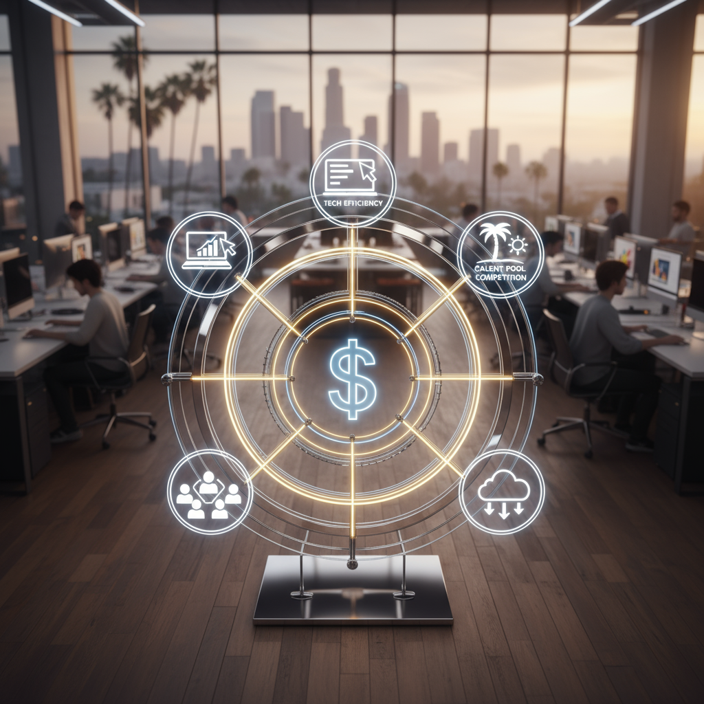 Discussion about what causes web design to be affordable in Los Angeles CA