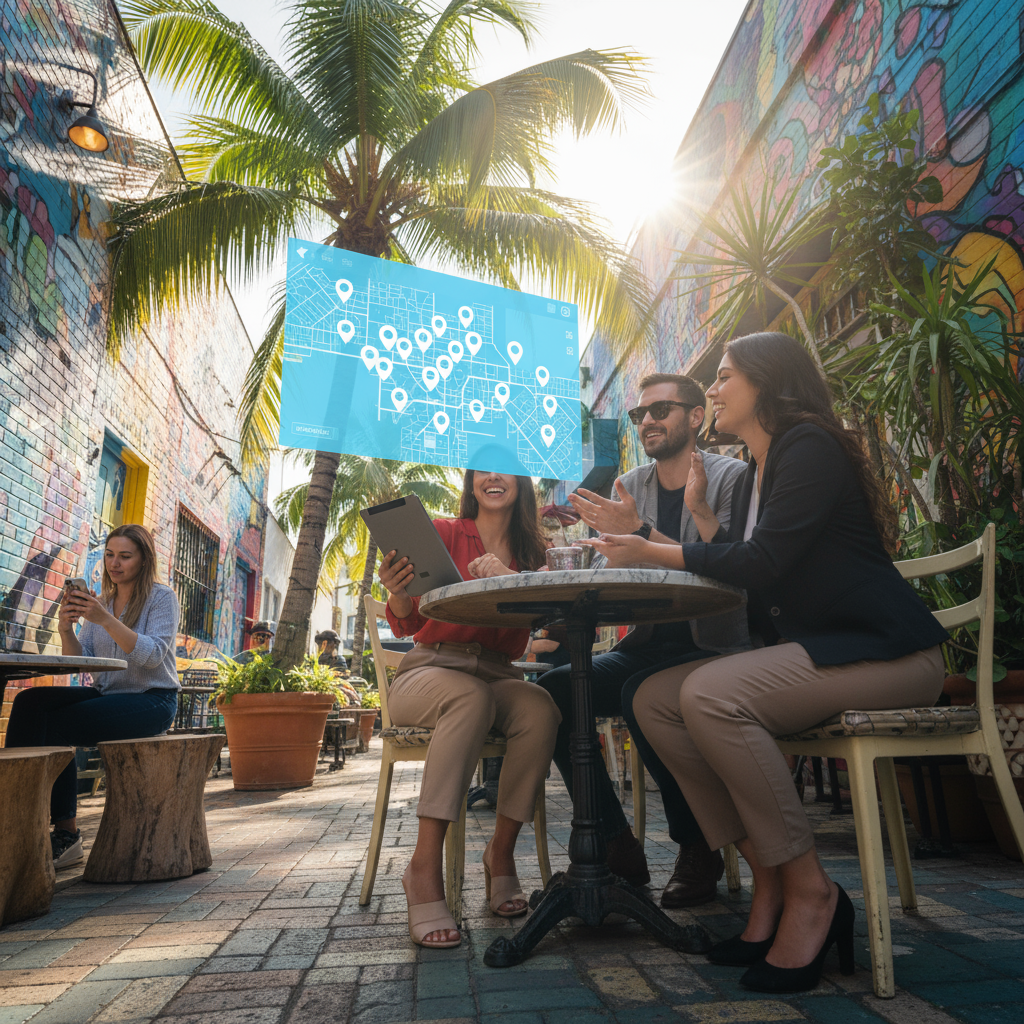 An example of a fully optimized Google Business Profile for a Miami contractor.