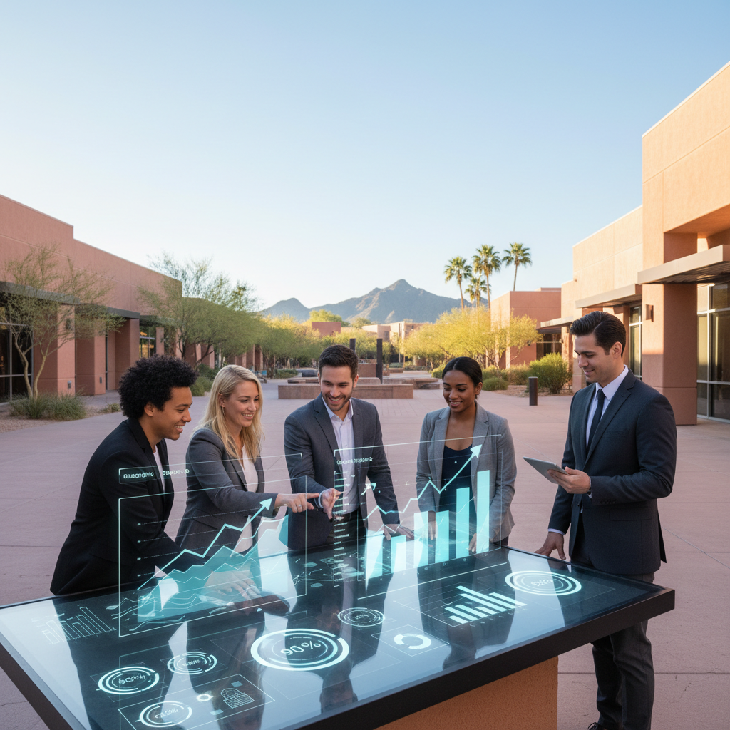 An example of what tools help with affordable web design Scottsdale AZ on a laptop