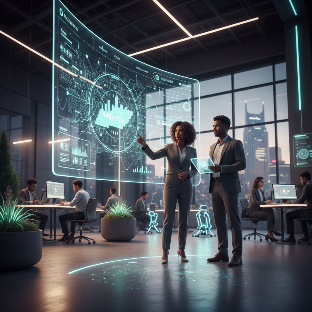 A chart showing search ranking improvement after implementing AI for Google My Business management.