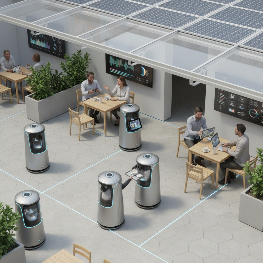 A business owner analyzing when to AI automation for local businesses on a laptop.
