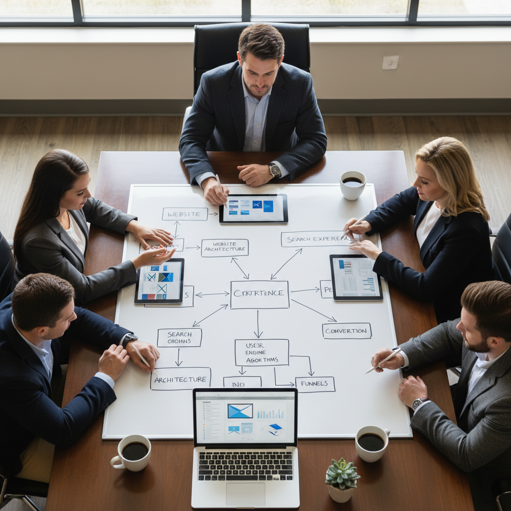 SEO-optimized website design process for a local business in Chandler, AZ.