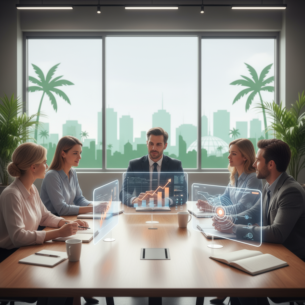 A graphic showing the different components of a successful SEO strategy in Orlando.