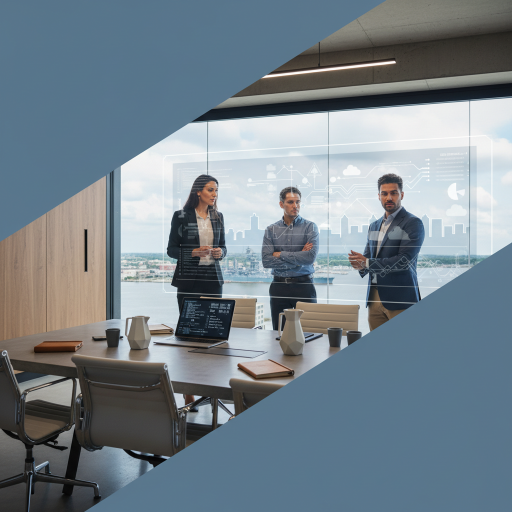 A consultation about optimizing a Wilmington business for AI search visibility.